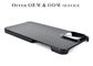 เคส iPhone ไฟเบอร์คาร์บอนไฟเบอร์สีดำเคลือบเงาสำหรับ iPhone 12 Pro Max
